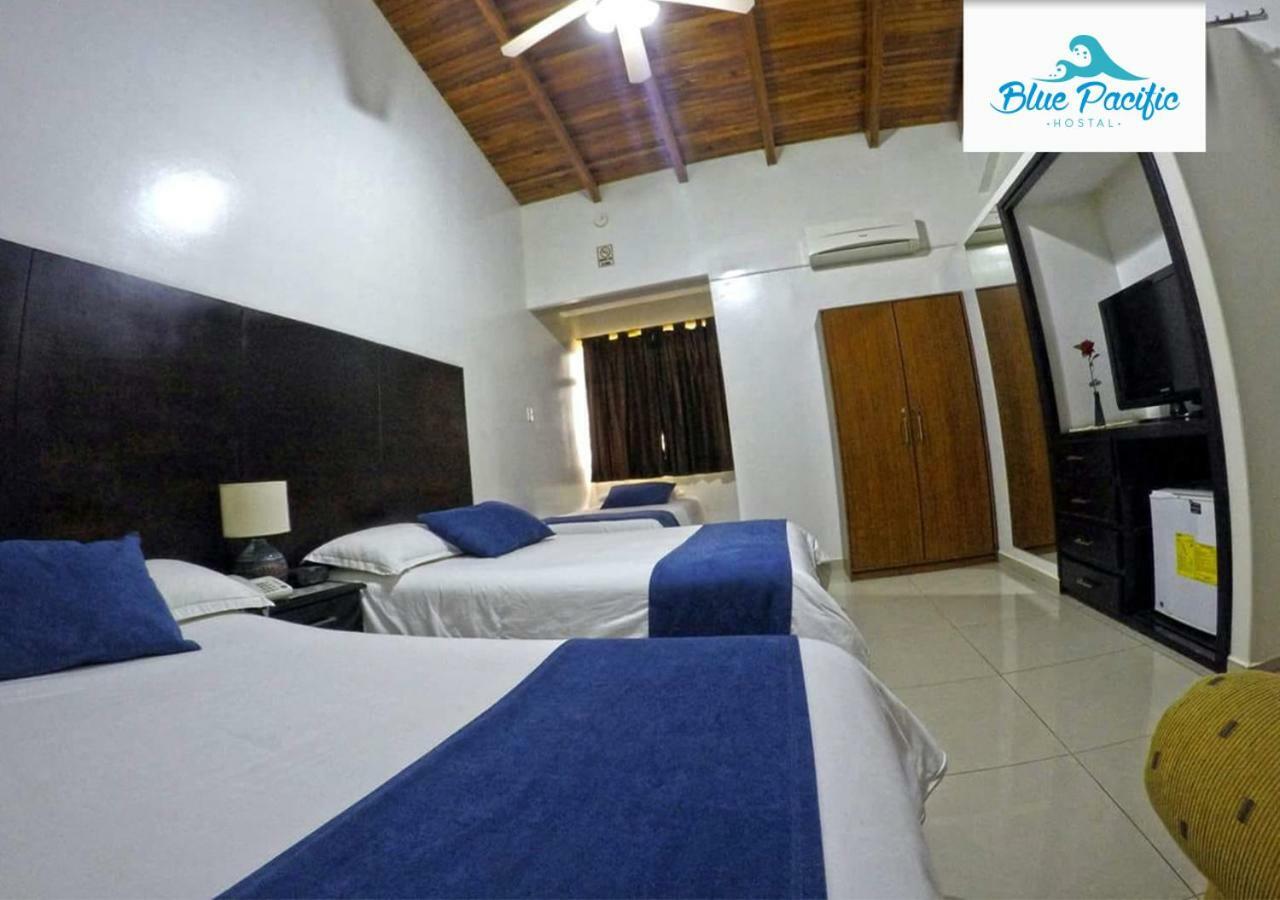Hostal Blue Pacific Manta Eksteriør billede