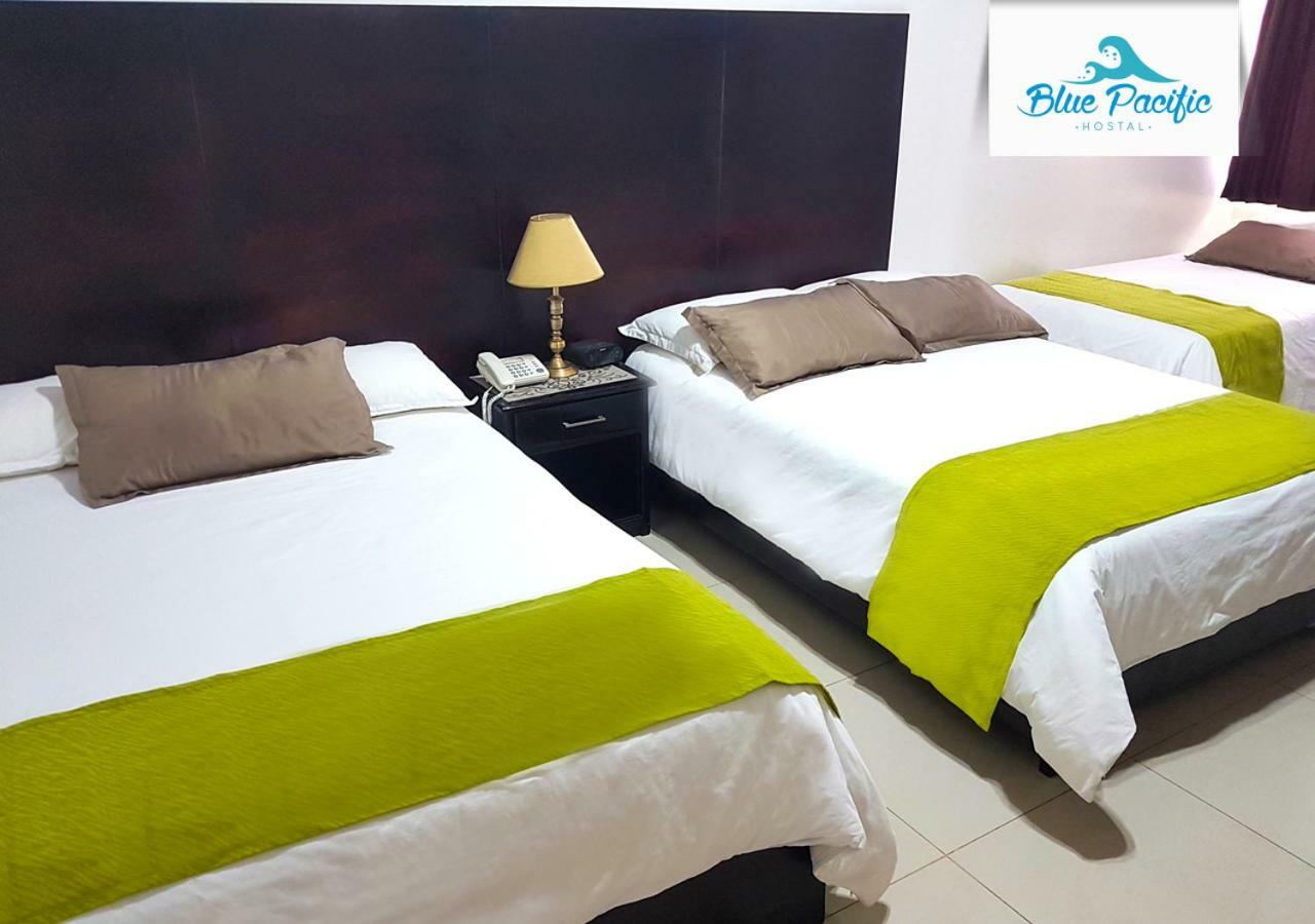 Hostal Blue Pacific Manta Eksteriør billede